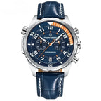 Aero Chronograph Elegant Watch - Blue -Pagani Design