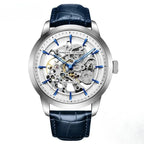 Artisan Open Dial Elegant Watch - Blue White - Pagani Design