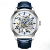Artisan Open Dial Elegant Watch - Blue White - Pagani Design