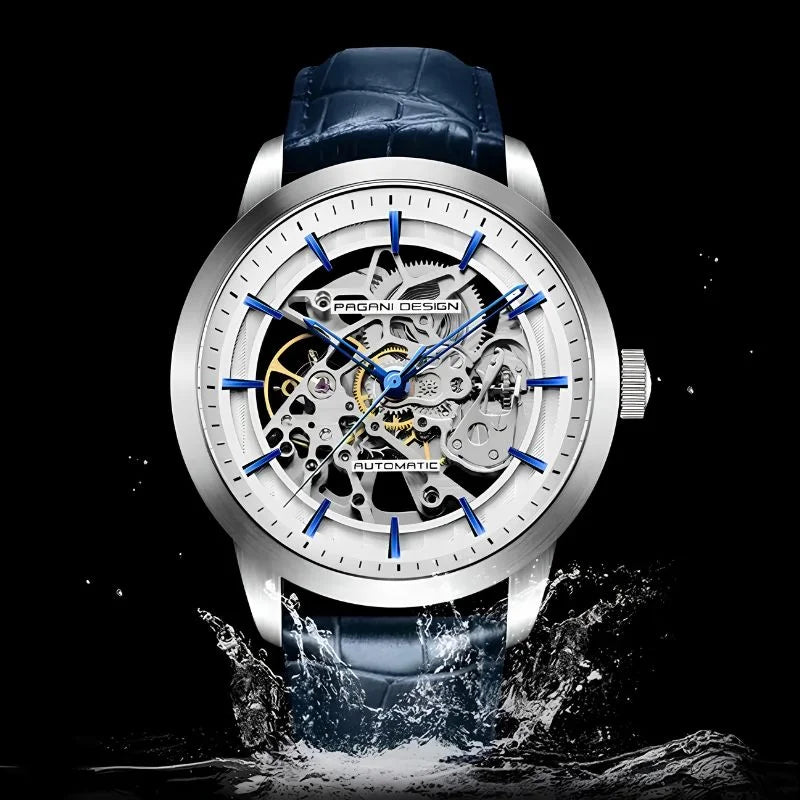 Blue White Watch Pagani Design 00