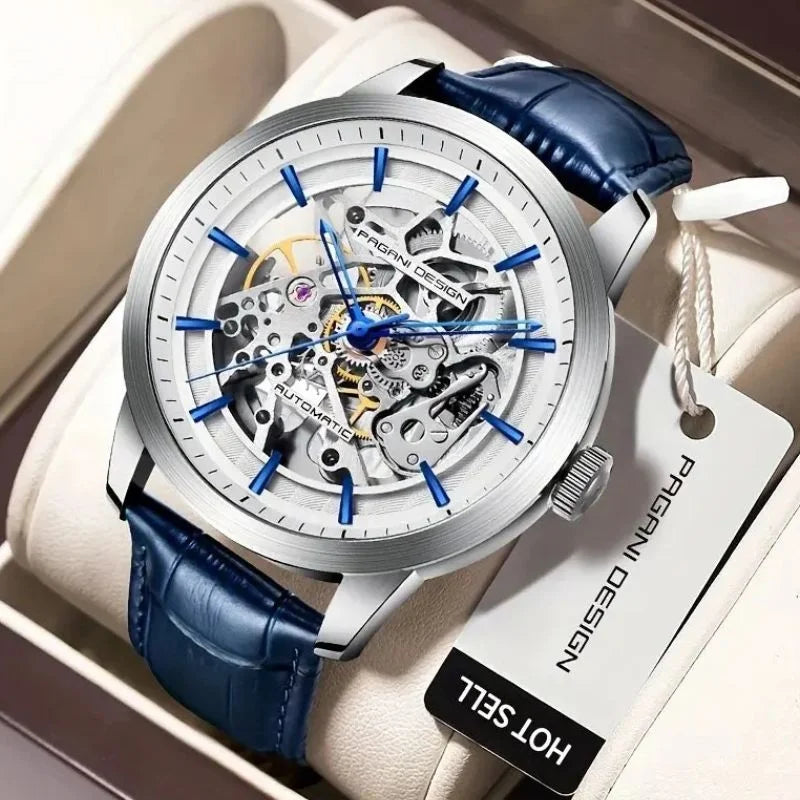 Blue White Watch Pagani Design