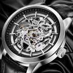 Silver Black Watch 