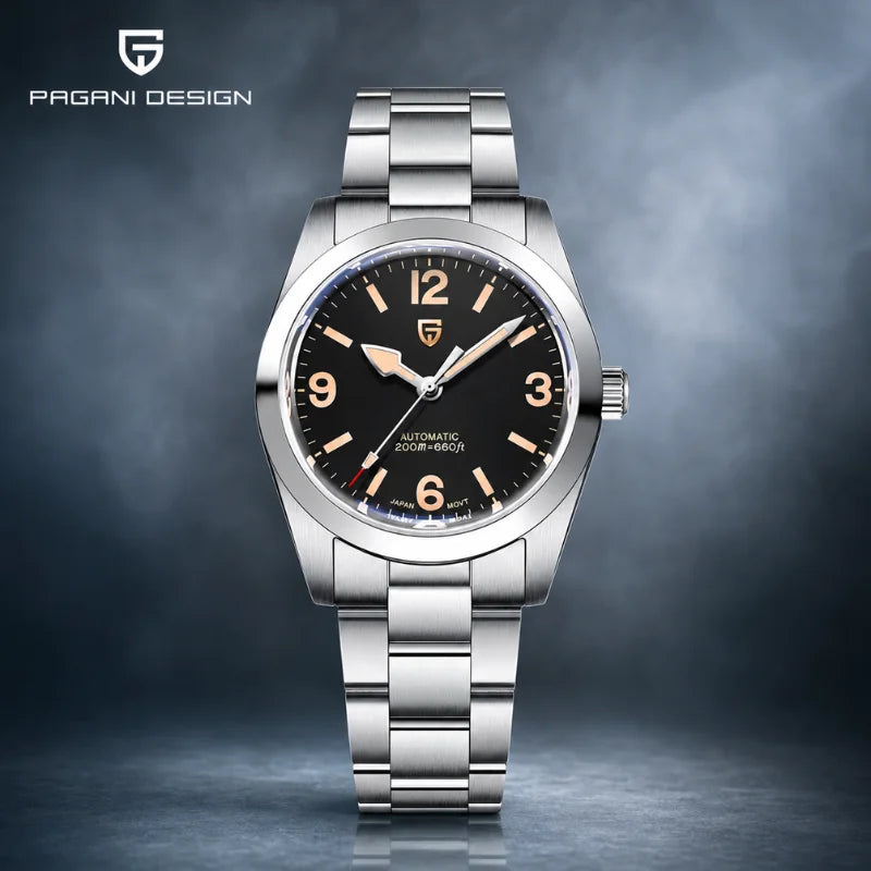 Silver Black Watch