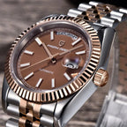 Aurelia Men's Watches Silver Gold Luxury  – Pagani Design