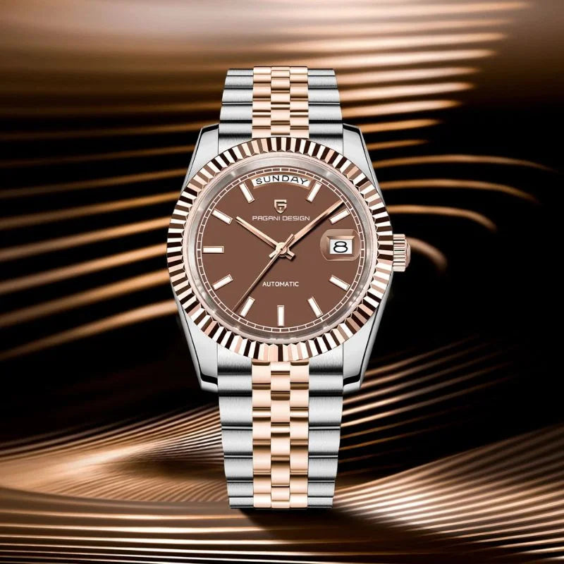 Aurelia Men's Watches Silver Gold Luxury  – Pagani Design