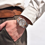 Aurelia Men's Watches Silver Gold Luxury  – Pagani Design