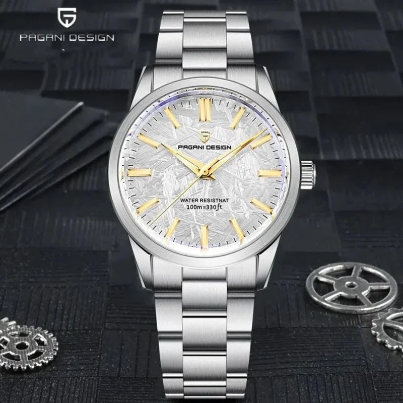 White Silver Watch