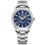 Aurum Frost Luxury Watch - Silver Blue - Pagani Design