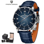 All Blue Silver Watch Pagani Design