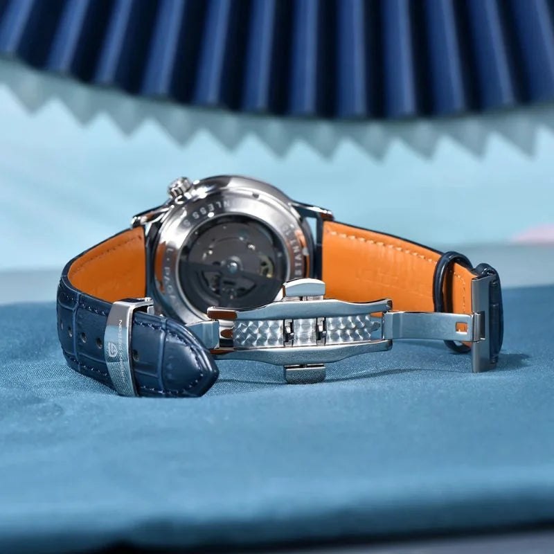 Back off All Blue Silver Watch Pagani Design  