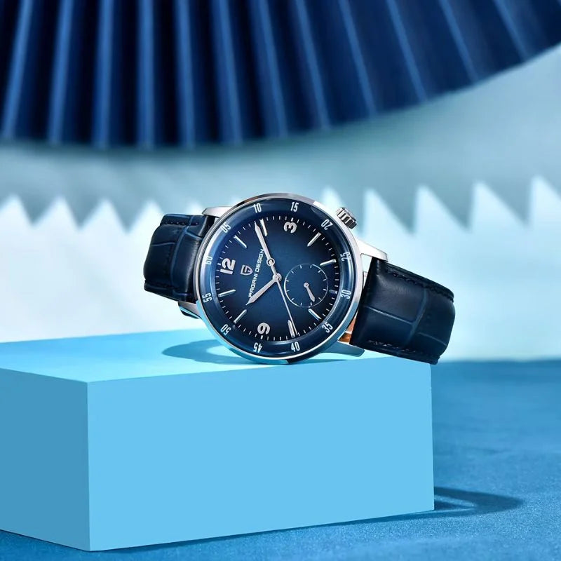 All Blue Silver Watch Pagani Design 02
