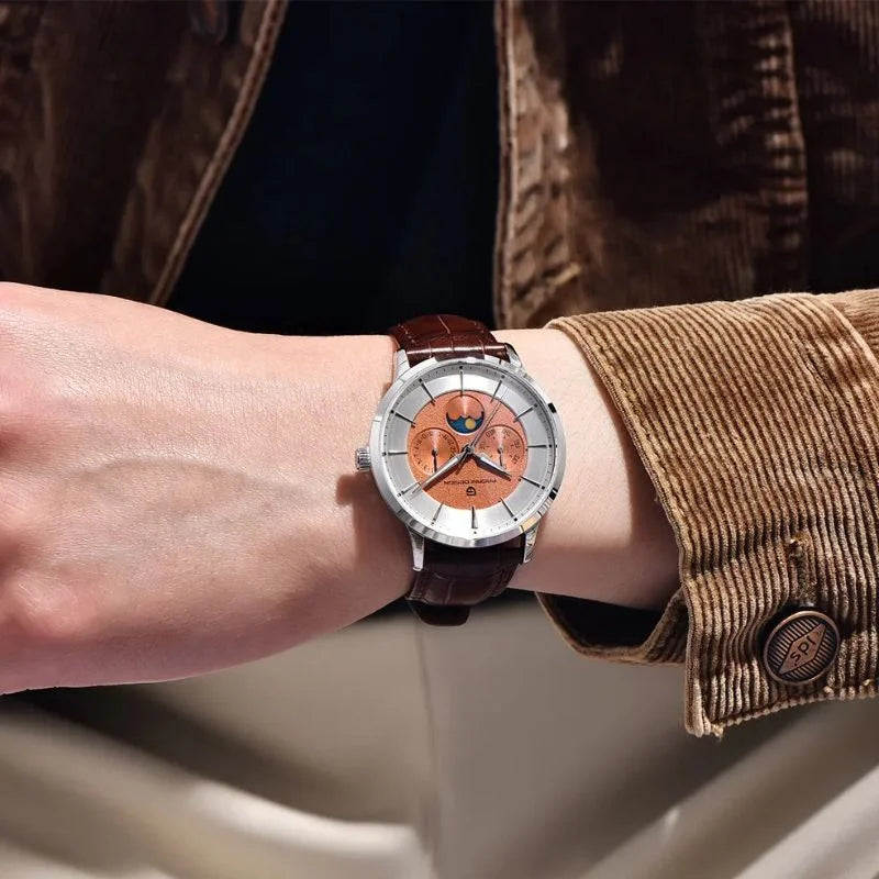 Wearing Copper Pagani Design Watch