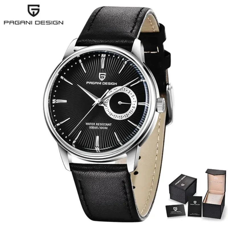 Silver Black Watch Pagani Design 003