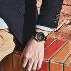 Wearing Gold Black Watch