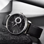 Silver Black Watch Pagani Design