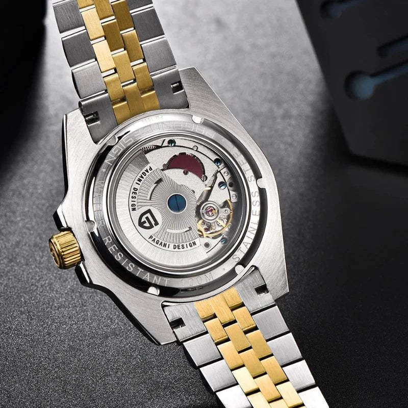 Gold Black Watch Pagani Design 02