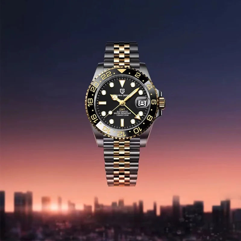 Gold Black Watch