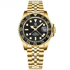 Regal Elegant Watch - Gold Black - Pagani Design