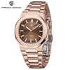 Brown-dial Rose Horizon by Pagani Design on a white background with the brand logo