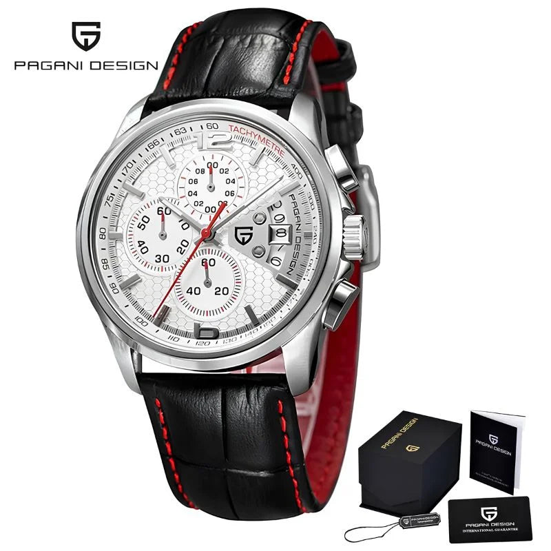 White Red Watch Pagani Design 03