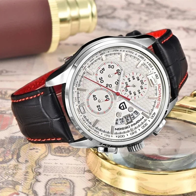 White Red Watch Pagani Design 00