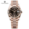 Rose gold Solarius Classic by Pagani Design on a white background with the brand logo