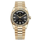 Solarius Classic Luxury Men Watch – Gold Black - Pagani Design