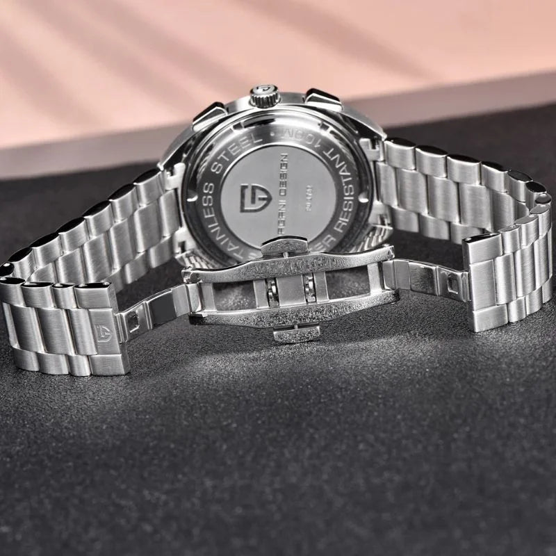 Silver Black Watch Pagani Design 05