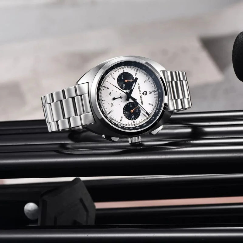 Silver White Watch Pagani Design 02