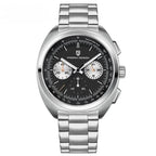 Sterling Chrono Elegant Watch - Silver Black - Pagani Design