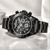 All-black Urban Motion by Pagani Design angled on a pale marble surface
