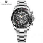 Silver Black Watch Pagani Design 03