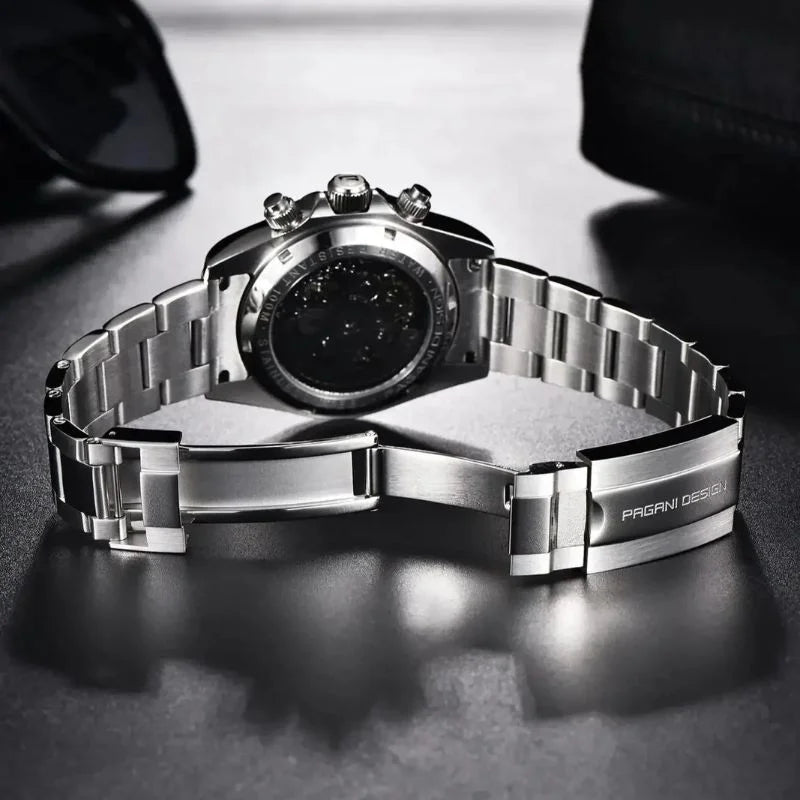 Silver Black Watch Pagani Design 02