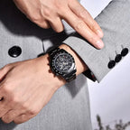 Wearing All Black Watch