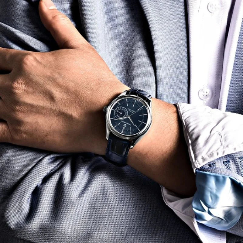 Wearing All Blue Watch 