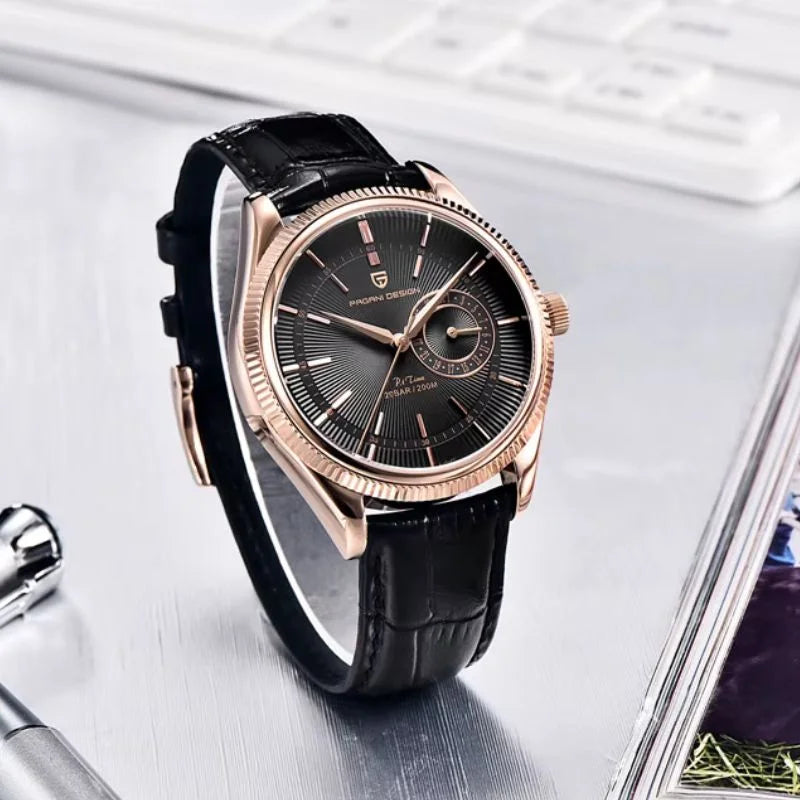 Gold Black Watch Pagani Design