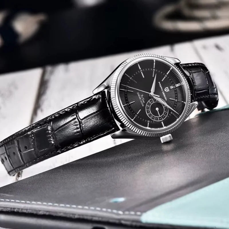 Silver Black Watch Pagani Design 01
