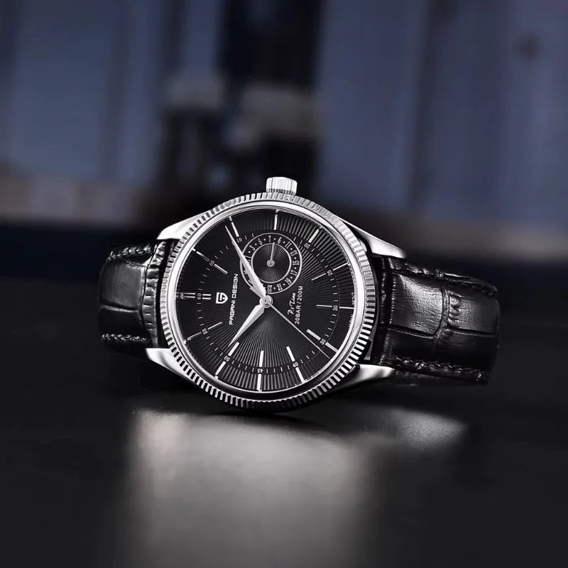 Silver Black Watch Pagani Design 02
