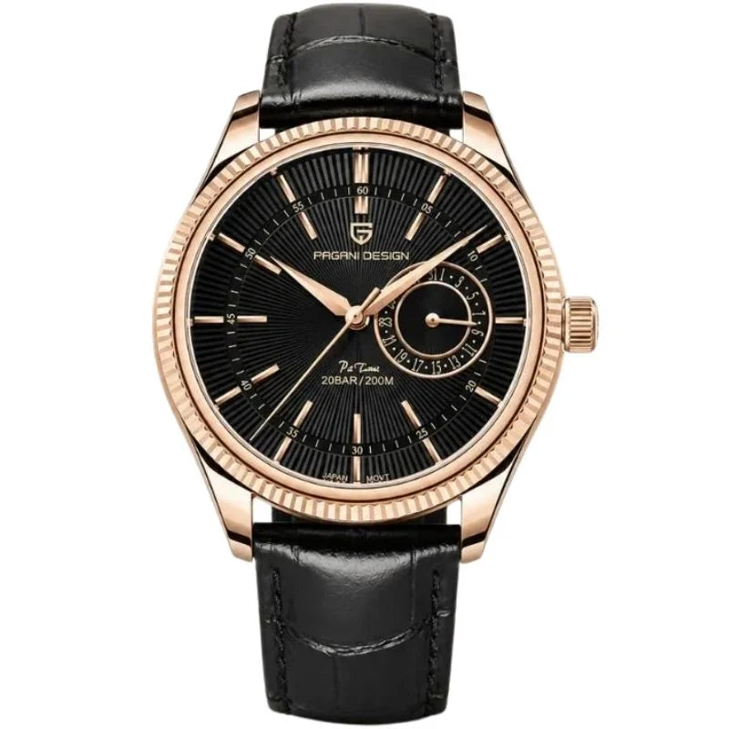 Vanguard Classic Elegant Watch - Gold Black - Pagani Design