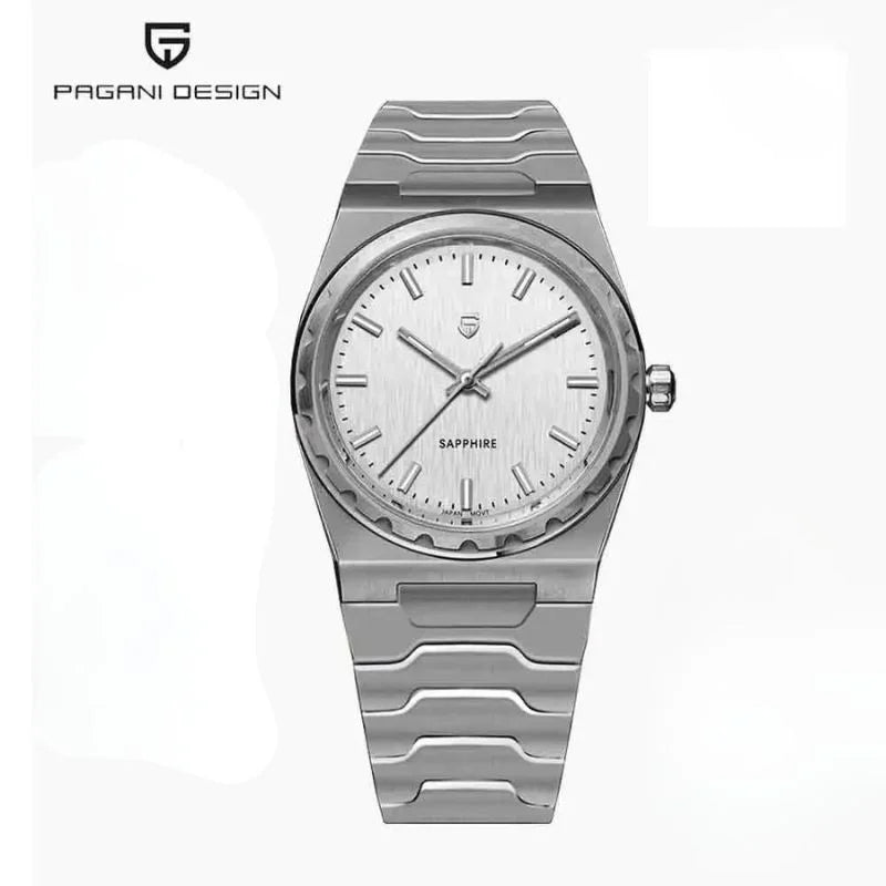 All Silver Watch