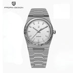 All Silver Watch