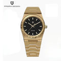 Gold Back Pagani Design Watch  01