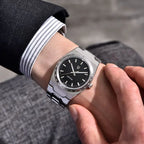 Silver Black Watch