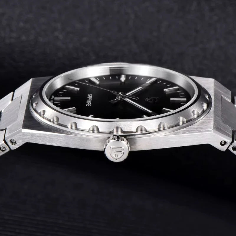 Silver Black Watch Side