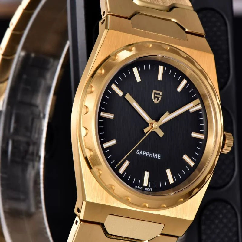 Gold Black Watch Pagani Design